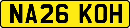 NA26KOH