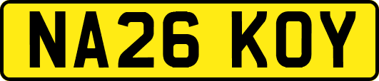 NA26KOY