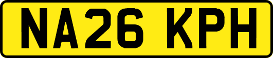 NA26KPH