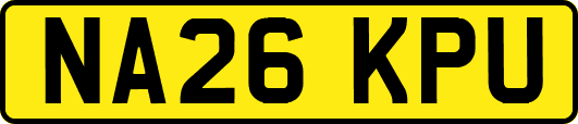 NA26KPU