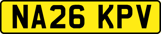 NA26KPV