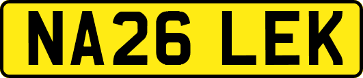 NA26LEK