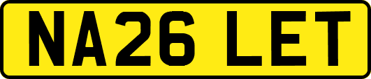 NA26LET