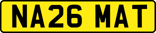 NA26MAT