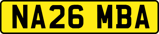 NA26MBA