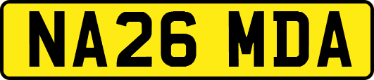 NA26MDA