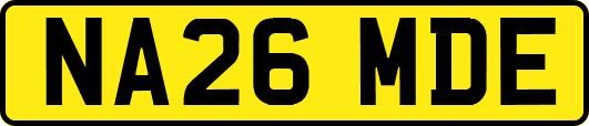 NA26MDE