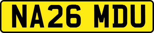 NA26MDU