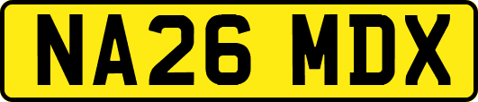 NA26MDX