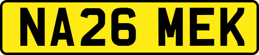 NA26MEK
