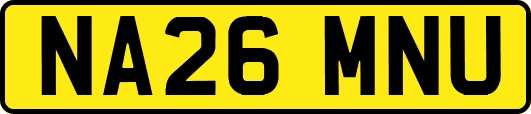 NA26MNU