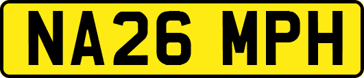 NA26MPH