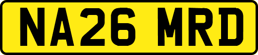 NA26MRD