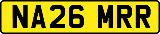 NA26MRR