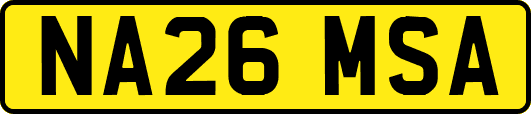 NA26MSA