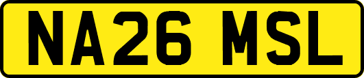 NA26MSL