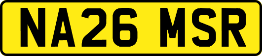 NA26MSR