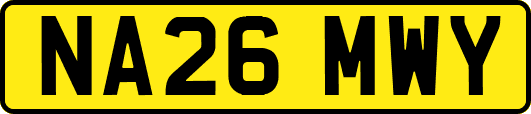 NA26MWY