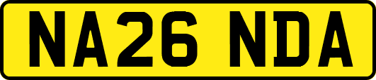 NA26NDA