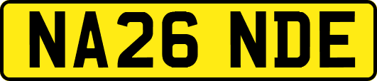 NA26NDE