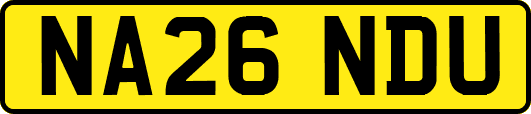 NA26NDU