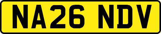 NA26NDV