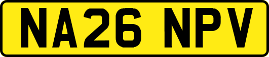 NA26NPV