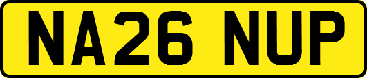 NA26NUP