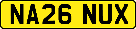 NA26NUX