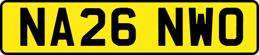 NA26NWO