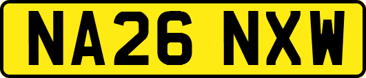 NA26NXW