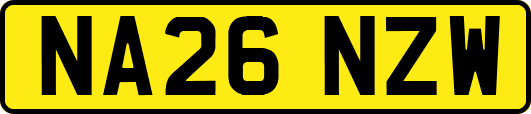 NA26NZW