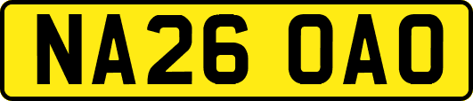 NA26OAO