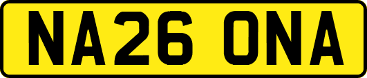 NA26ONA