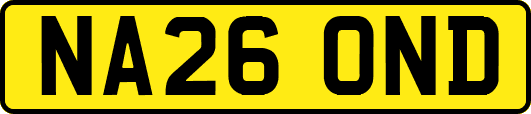 NA26OND