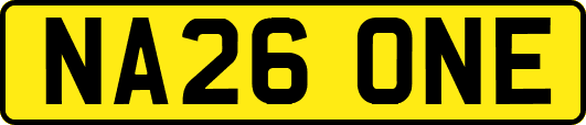 NA26ONE