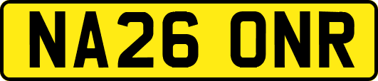 NA26ONR