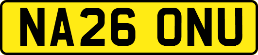NA26ONU