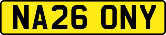 NA26ONY
