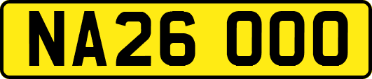 NA26OOO