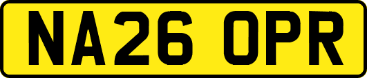 NA26OPR