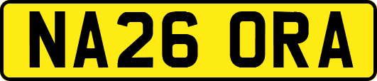 NA26ORA