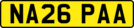 NA26PAA