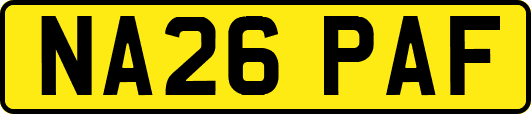 NA26PAF
