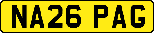 NA26PAG