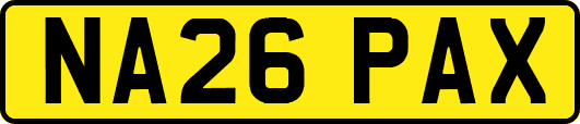 NA26PAX