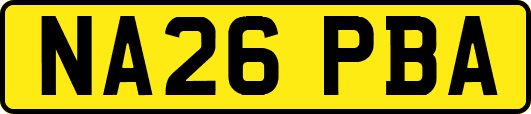 NA26PBA