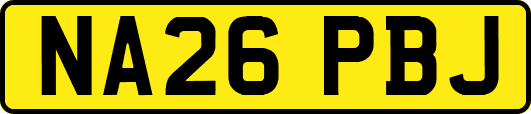 NA26PBJ