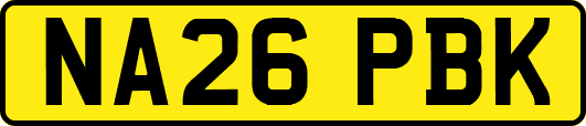 NA26PBK