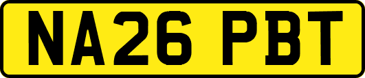 NA26PBT